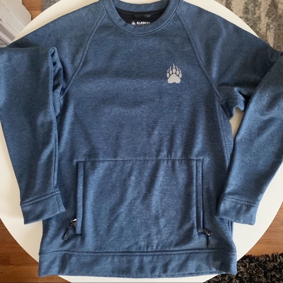 AKHG Crewneck Sweatshirt Blue Men’s Size Small - Picture 2 of 10